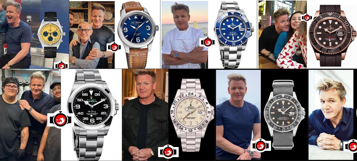 Discover the Timeless Watch Collection of Chef Gordon Ramsay